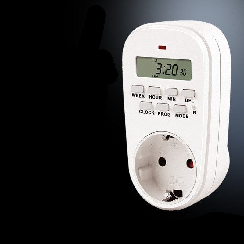 Digital timer timing programming socket,timer electric socket