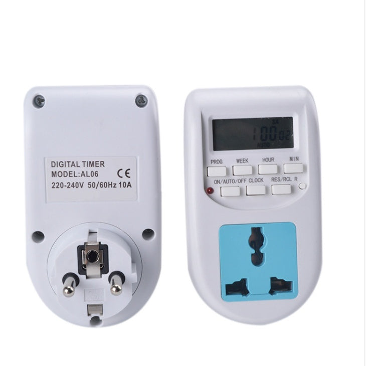 European-style German universal socket timer,timer electric socket - LYDARZ