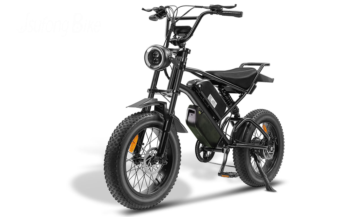 V2 Max Ebike 1000W Motor 48V30Ah Battery 20 Inches Max Speed 40-50KM