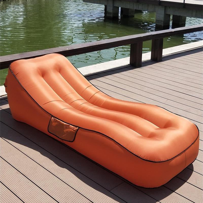 Portable Inflatable Camping Sofa – Outdoor Air Bed, Beach Recliner & Floatation Mattress