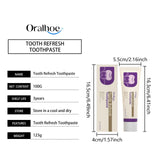 Oralhoe Brightening Toothpaste Brightening Teeth Gentle Cleaning Toothpaste for Stains and Fresh Breath Oral Care