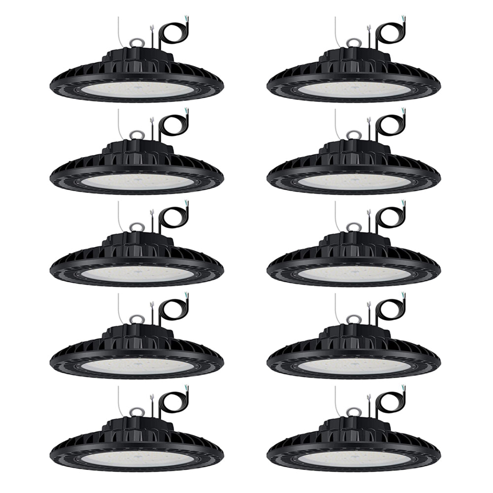 LYDARZ LED High Bay Lights,Garage Light - Black UFO Series