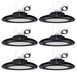 LYDARZ LED High Bay Lights,Garage Light - Black UFO Series