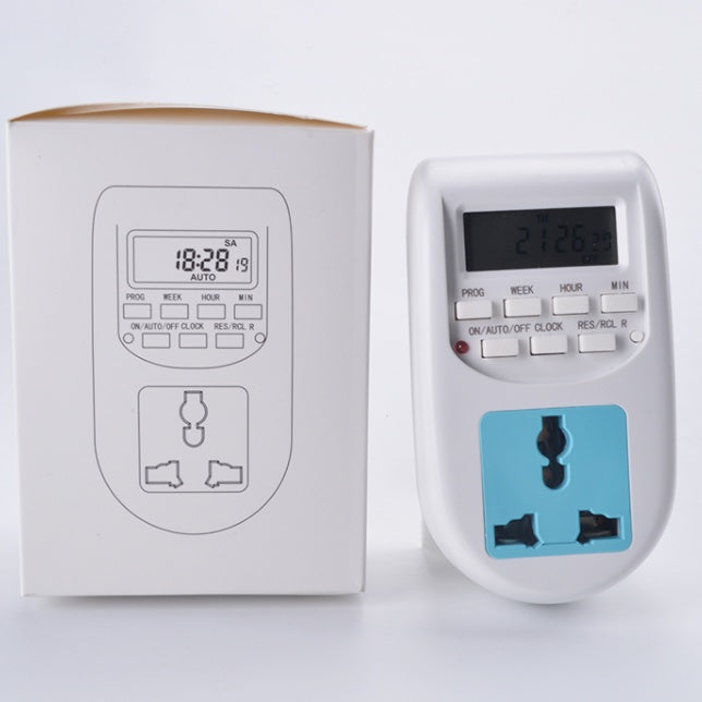 European-style German universal socket timer,timer electric socket - LYDARZ