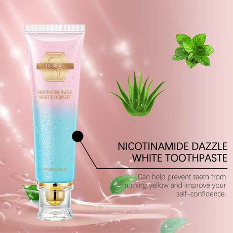 Oralhoe Niacinamide toothpaste Cleans odors and dirt, protects teeth and oral cavity, provides daily care with mint toothpaste