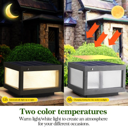 Solar Wall Light With Dimmable LED-2 Package