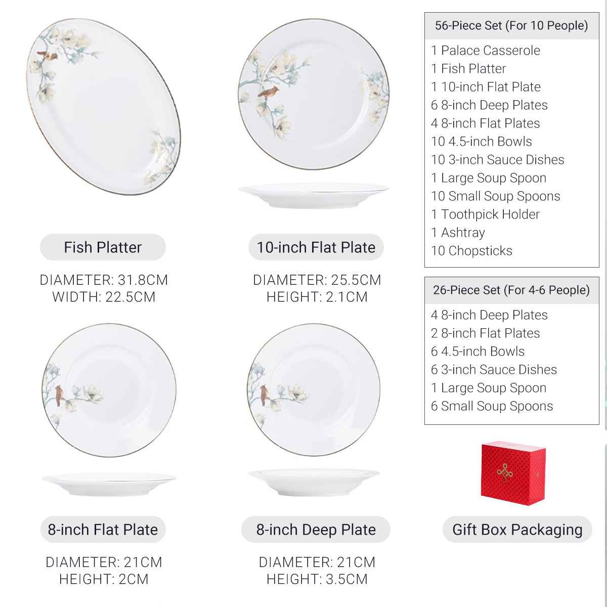 Peaceful Prosperity Tableware Set