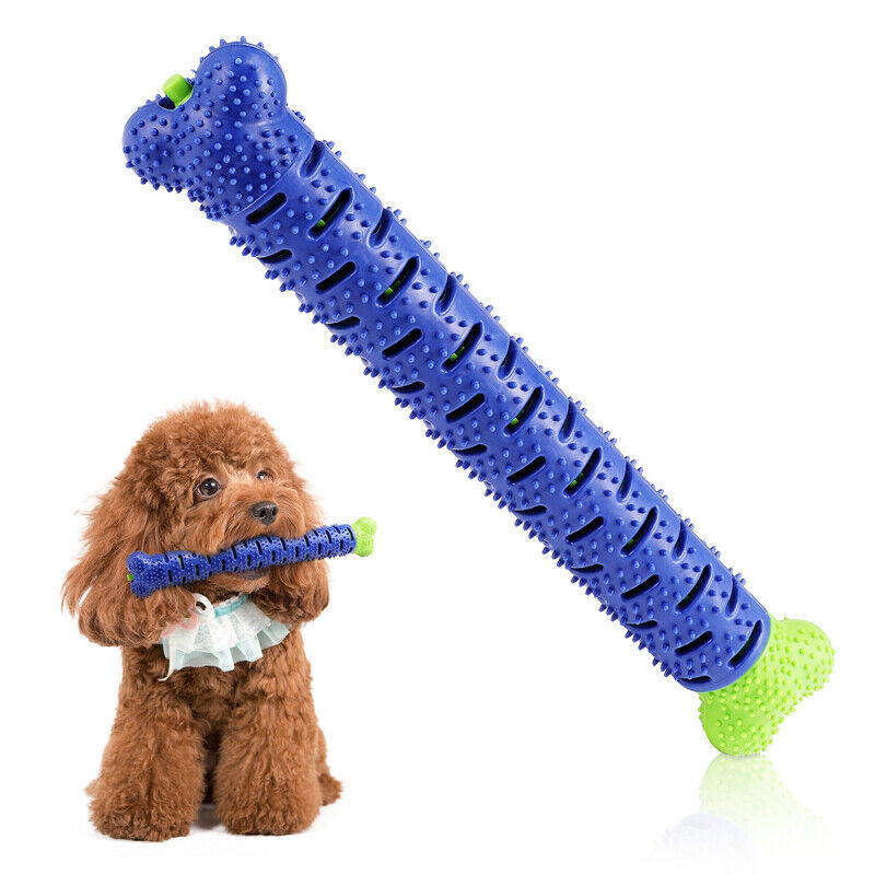 Dog Toys Toothbrush TPR Chew Bite Teeth Cleaning