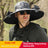 Twin Fan Solar Rechargeable Electric Fan Sun-shade Sun Protection Hat - LYDARZ