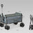 Outdoor Camping Trolley Fishing Pull Trailer Storage - LYDARZ