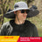Twin Fan Solar Rechargeable Electric Fan Sun-shade Sun Protection Hat - LYDARZ