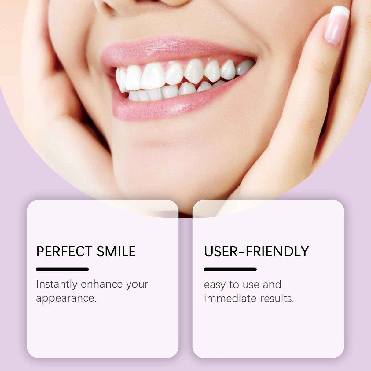 Oralhoe Dentures Modified Suit Aesthetic Modification of Teeth and Gaps for a Natural Smile, Comfortable and Beautiful Dentures