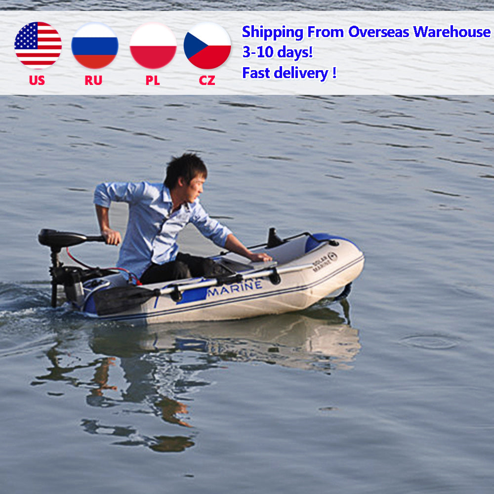 Rubber Boat Thickened Hard Bottom Motor Inflatable Boat Kayak Bare Boat