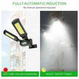 NEW Solar LED PIR Motion Sensor Street Solar Light