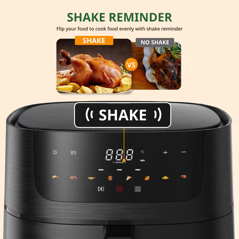 8.5 QT Air Fryer - 8-in-1 Multifunctional Cooker