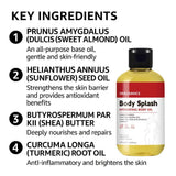Mildhold Body Splash Hydrating Body Oil - Deeply Hydrates Promotes Healthy Skin & Enhances Radiance - Easy Application Format - 200ml