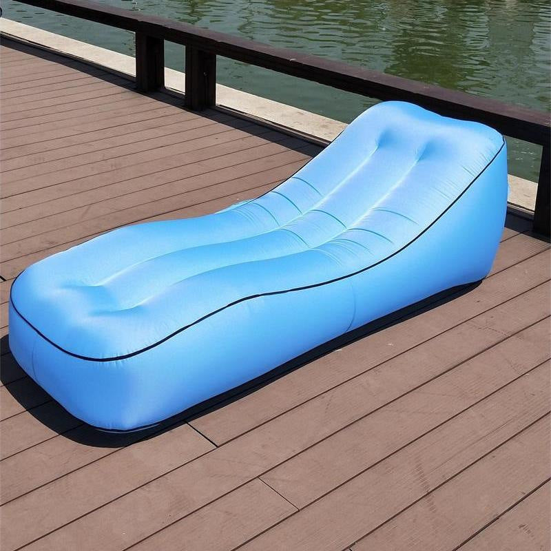 Portable Inflatable Camping Sofa – Outdoor Air Bed, Beach Recliner & Floatation Mattress