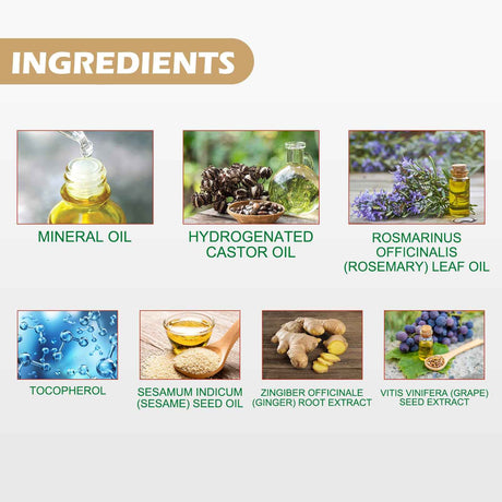 EELHOE Beard Treatment Oil Strong Mustache Root Moisturizing and Shining Men's Beard Nourishing Dense Hair Essence Oil