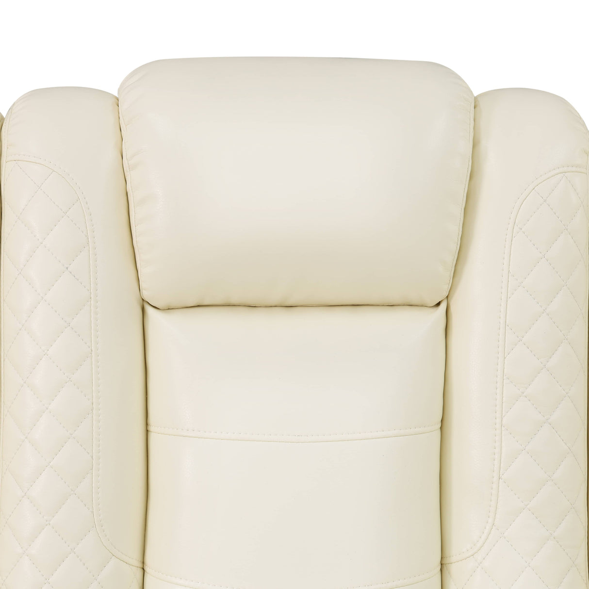 [US warehouse] LYDARZ Multifunctional Intelligent Reclining Sofa - Reversible Coffee Table, Wireless Charging & Breathable Leather