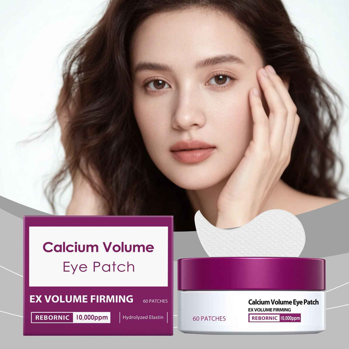 AMZ Moisturizing Eye Patches Daily portable nourishing eye patch for gentle care and deep moisturization of the delicate eye area