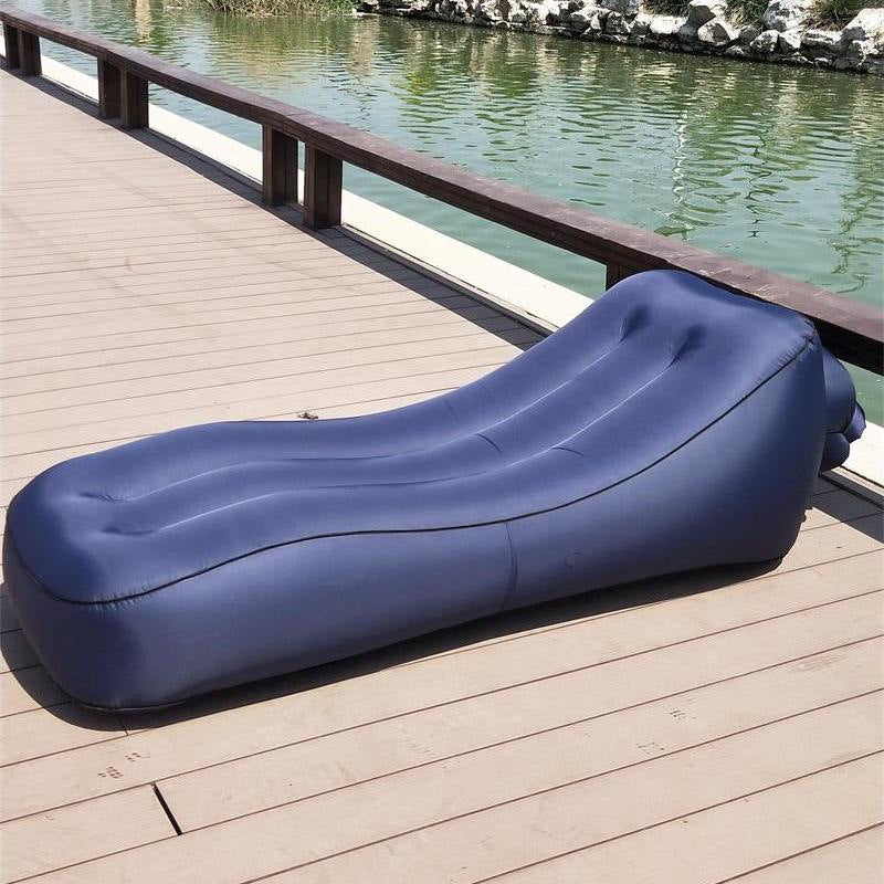 Portable Inflatable Camping Sofa – Outdoor Air Bed, Beach Recliner & Floatation Mattress