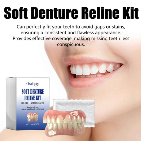 Oralhoe Teeth modification dentures Teeth modification, gap filling, braces, teeth correction, denture kit