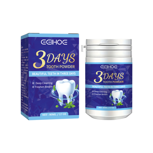 EELHOE Tooth cleaning powder Removes tartar, whitens teeth, cleans and removes bad breath, freshens breath