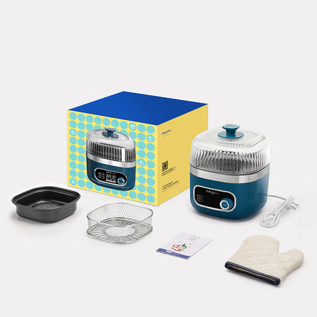 DONLIM Large Capacity Air Fryer with Intelligent Visual Control, Oil-Free Small Frying Pan - LYDARZ