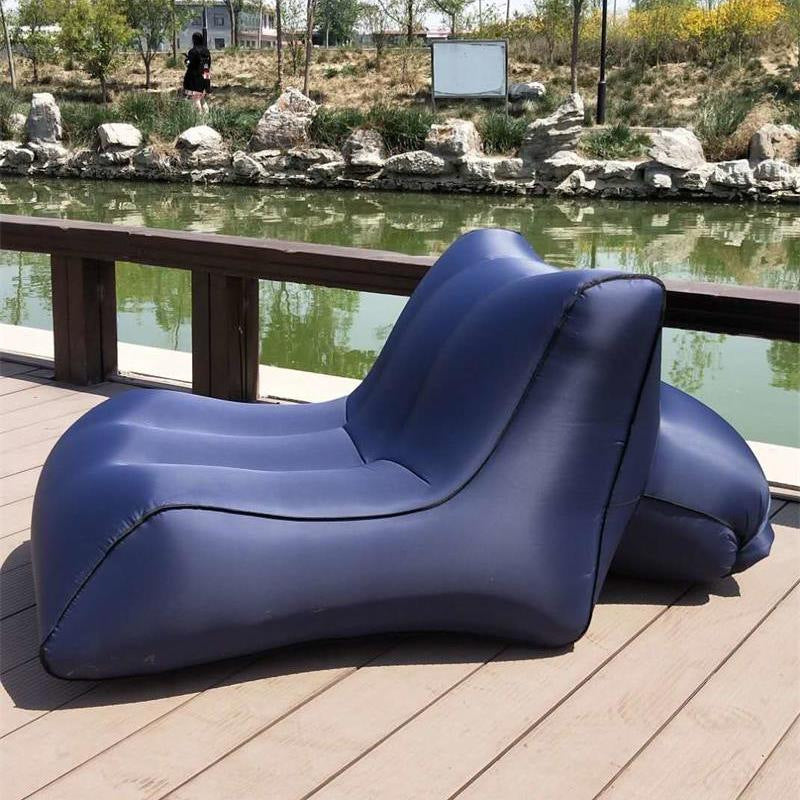 Portable Inflatable Camping Sofa – Outdoor Air Bed, Beach Recliner & Floatation Mattress