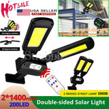 NEW Solar LED PIR Motion Sensor Street Solar Light