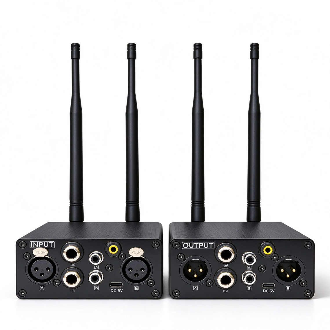 【NEW】AU680A (BNC) UHF Wireless Audio Transmitter & Receiver 150-200M