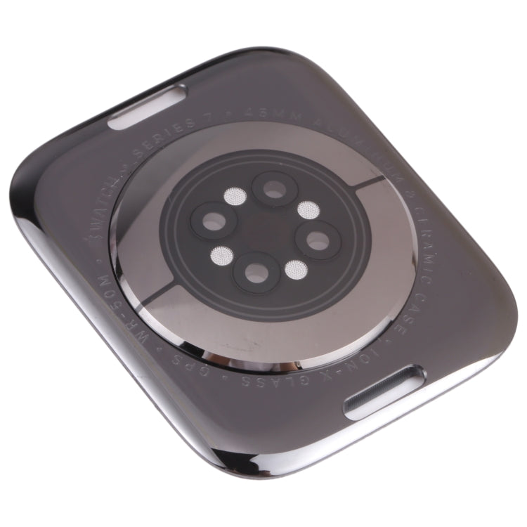 Carcasa trasera de vidrio templado para Apple Watch 7 de 45 mm (GPS): protección duradera y resistente a arañazos.