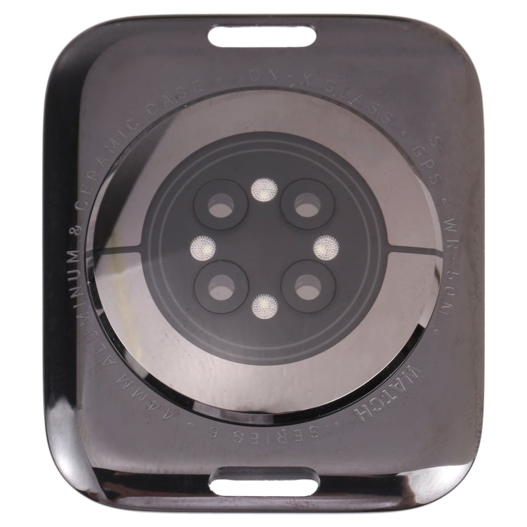 Premium Glass Back Cover with Built-In Wireless Charging Coil for Apple Watch Series 6 44mm (GPS)