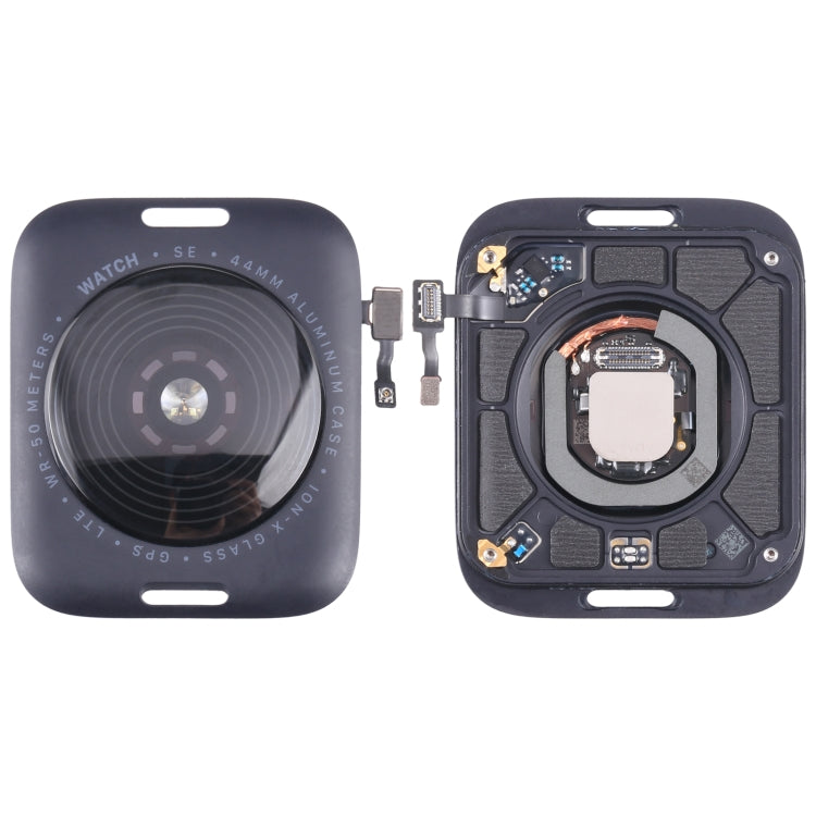 Glass Back Cover Apple Watch SE 44mm GPS 2022 with Wireless Charging - Perfect Fit and Premium Protection