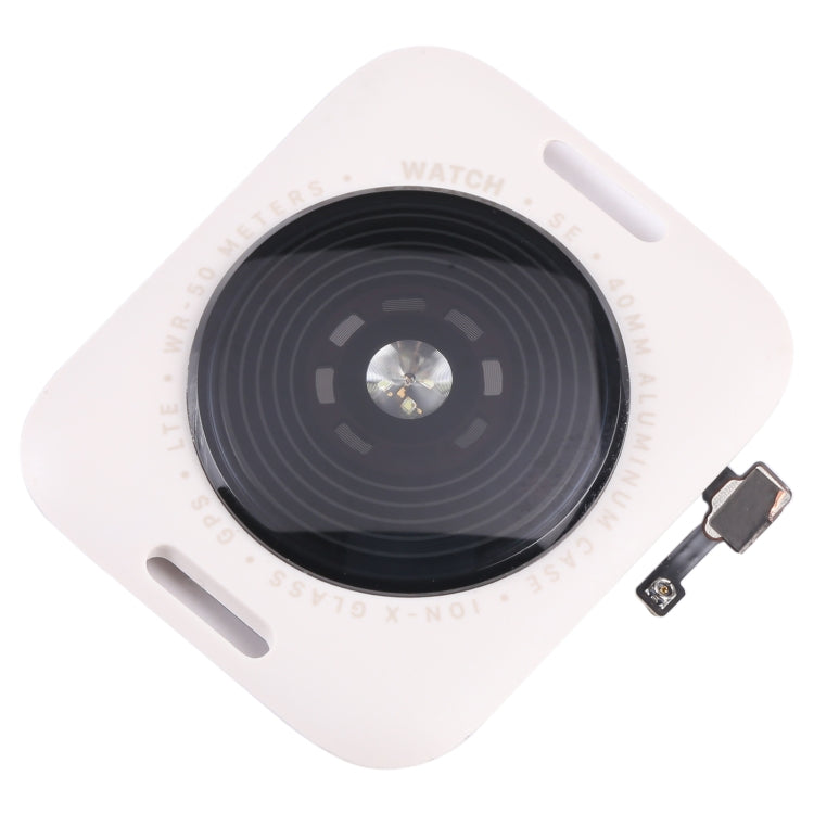 Glass Back Cover with Wireless Charging Coil for Apple Watch SE 2022 40mm LTE