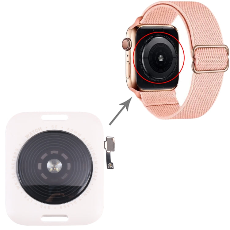 Glass Back Cover with Wireless Charging Coil for Apple Watch SE 2022 40mm LTE