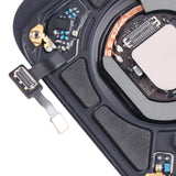 Carcasa trasera LTE para Apple Watch SE 2022 de 44 mm con bobina de carga inalámbrica y diseño de cristal