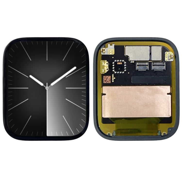 Reemplazo de pantalla para Apple Watch Series 9 (45 mm, LTE, ensamblaje completo con marco)