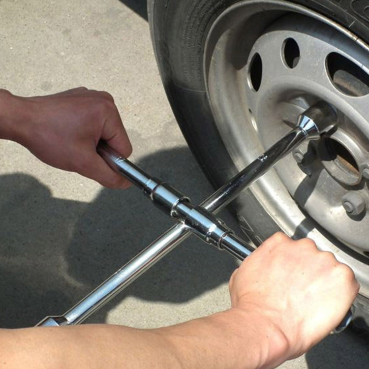 Herramienta de reparación con llave de cruz plegable: llave plegable versátil para un uso fácil