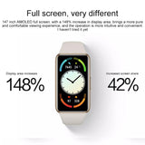 Original Huawei Band 6 Pro – 1.47" AMOLED, 5ATM, NFC, Blood Oxygen & Temperature