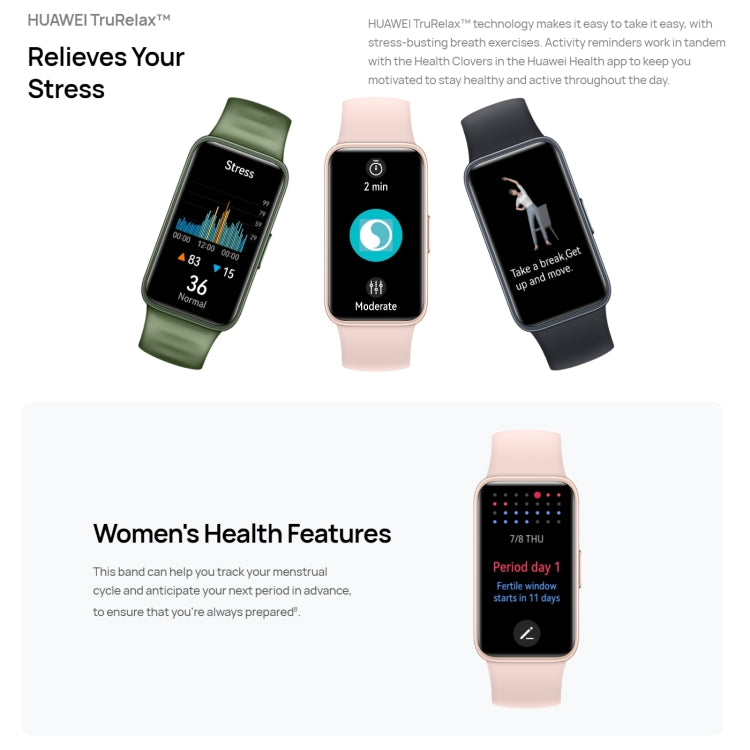 HUAWEI Band 8 Standard – 1.47" AMOLED, Heart Rate, Blood Pressure, SpO2 & Sleep