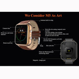 M5 Smart Bracelet – 1.54" TFT Color Screen, Heart Rate, BP, SpO2 & Sleep Monitoring
