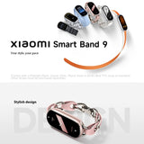 Original Xiaomi Smart Band 9 Global 1.62 inch AMOLED Screen 5ATM Waterproof Smart Watch, Support Blood Oxygen / Heart Rate Monitor, Smart Band 9 Global Black, Smart Band 9 Global Silver