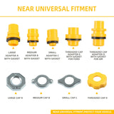 A8956 Coolant Filling Funnel Kit - 15 in 1 for Car and Yacht
