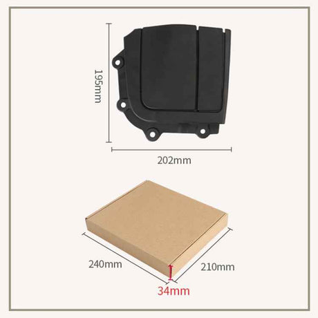 For BMW 3 Series E93 Left Driving Car Convertible Rear Platform Right Hinge Cover Folding Cover, Right Side