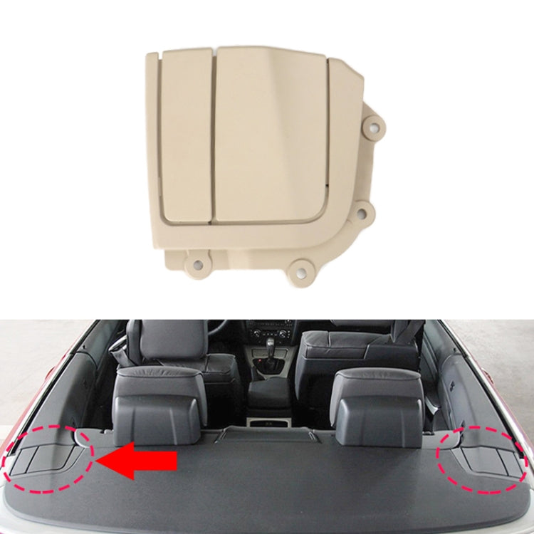Para BMW Serie 3 E93, coche convertible con conducción izquierda, plataforma trasera, cubierta de bisagra derecha, cubierta plegable 5437 7175 480, lado izquierdo