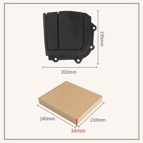 For BMW 3 Series E93 Left Driving Car Convertible Rear Platform Right Hinge Cover Folding Cover 5437 7175 480, Left Side