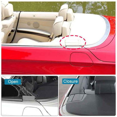 For BMW 3 Series E93 Left Driving Car Convertible Rear Platform Right Hinge Cover Folding Cover 5437 7175 480, Left Side