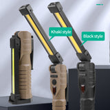FT20 Folding Magnet Car Inspection Light - Strong Emergency COB LED Work Maintenance Lamp