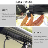 RV Awning Hook for Side-Mounted Canopy Rods